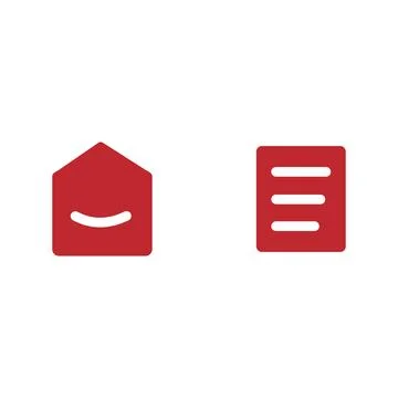 Set of web icons. Flat design style eps 10. UI icon symbols for applications. Stock Illustration