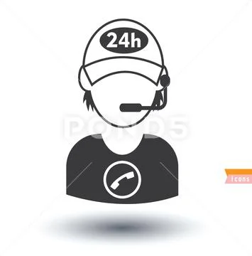 Set of web icons, vector illustration Stock Illustration