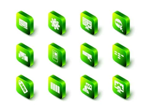 Set Website statistic, UI or UX design, and graphic, Site map, development,.. 스톡 일러스트