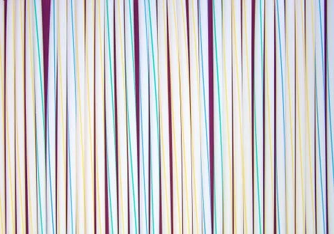 Set of white and colored drinking straws. Background Stock Photos