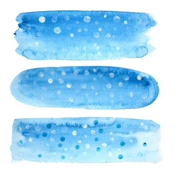 Set of winter backgrounds Stock Photos