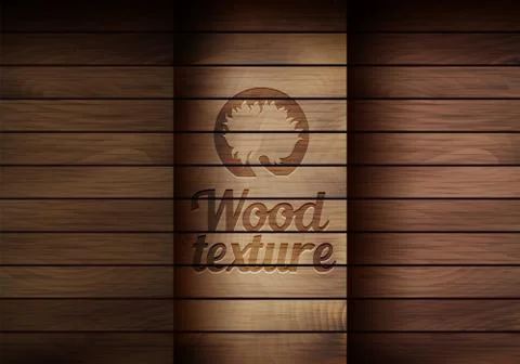 Set of wood texture backgrounds, four colors included Stock Illustration
