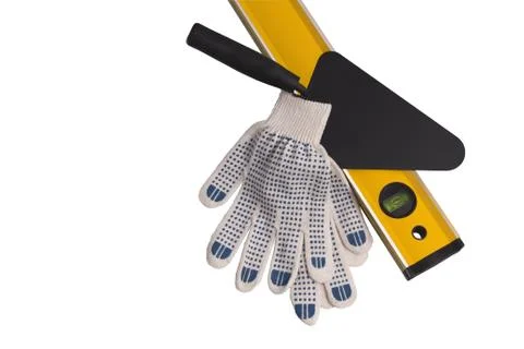 Set the working of the construction industry. Stock Photos