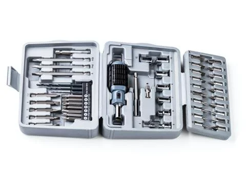 Set of working tools Stock Photos