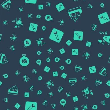 Set Wrench spanner, Ore mining, Exhibition with minerals, rocks and Oil money on イラスト素材