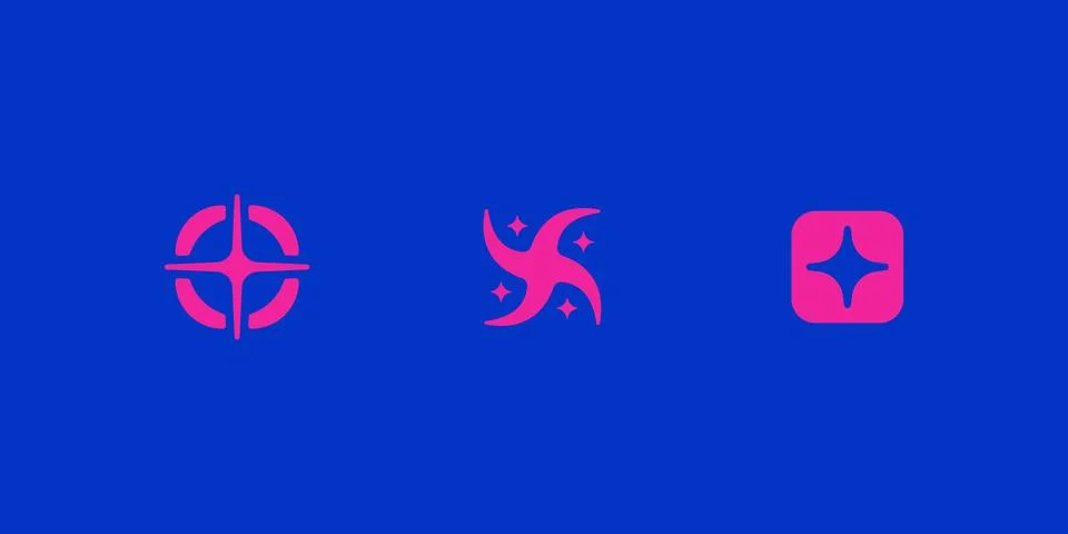 Set of Y2K style elements. Stock Illustration