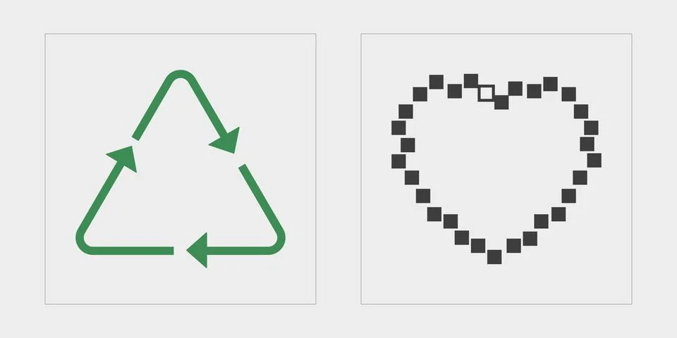 Set of Y2K style vectors of objects. Trendy geometric postmodern figures Stock Illustration