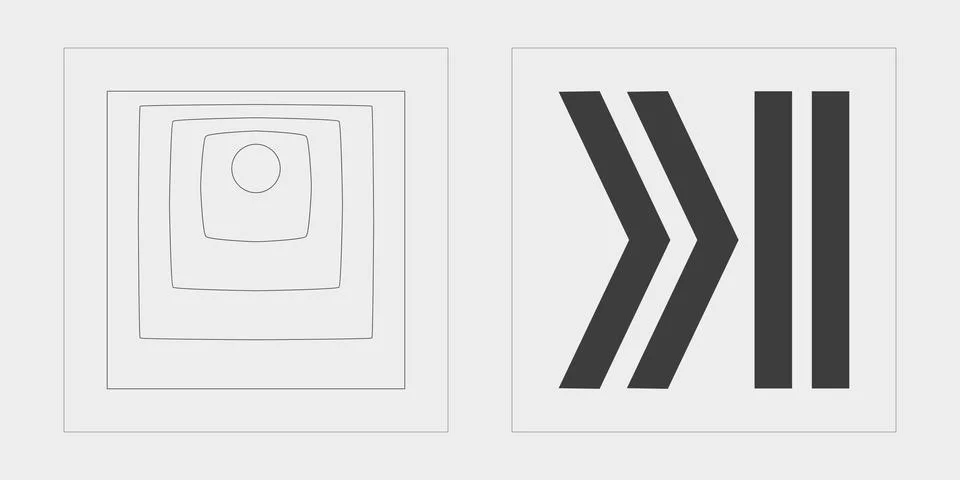 Set of Y2K style vectors of objects. Retro futuristic graphic ornaments. For 库存插图