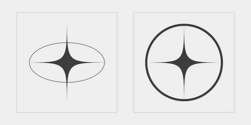 Set of Y2K style vectors of objects. Retro futuristic graphic ornaments. Modern 库存插图