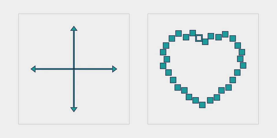 Set of Y2K style vectors of objects. Retro futuristic graphic ornaments. Flat 库存插图