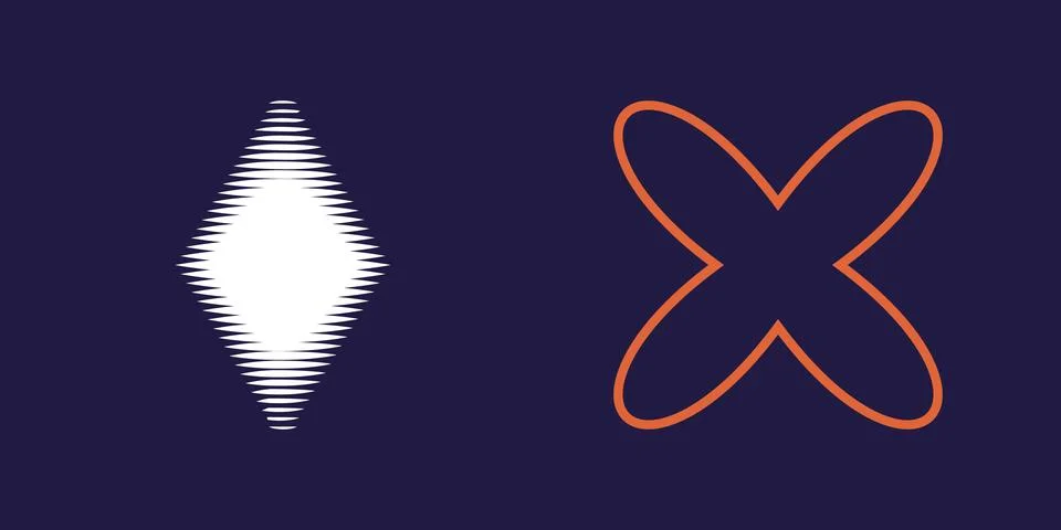 Set of Y2K style vectors of objects. Trendy geometric postmodern figures 스톡 일러스트