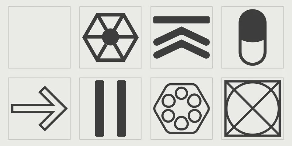 Set of Y2K style vectors of objects. Rave psychedelic retro futuristic set. Flat Illustrazione stock