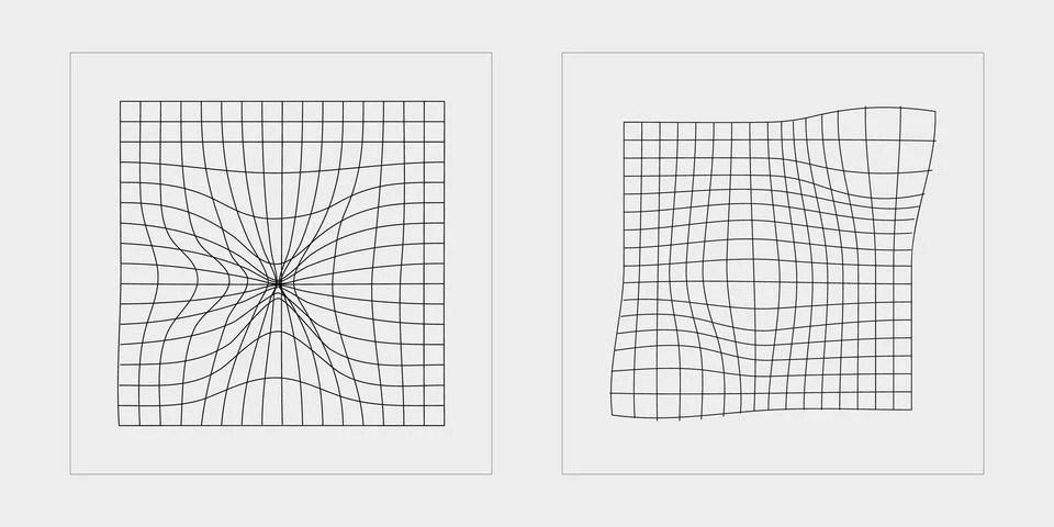 Set of Y2K style vectors of objects. Extraordinary Graphic Assets. Templates for Stock Illustration