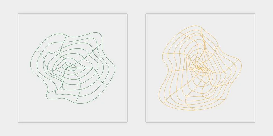 Set of Y2K style vectors of objects. Rave psychedelic retro futuristic set. Flat 库存插图