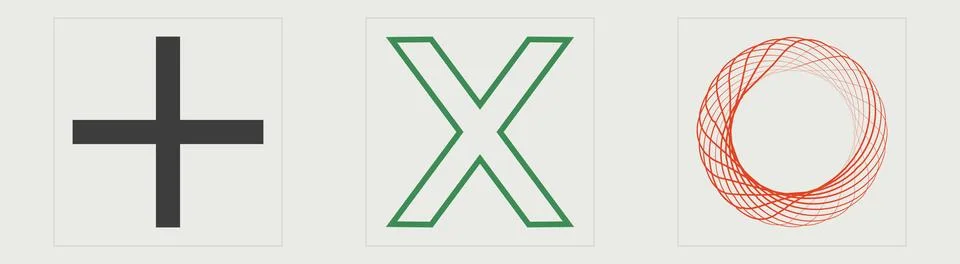 Set of Y2K style vectors of objects. Big collection of abstract graphic Stock Illustration