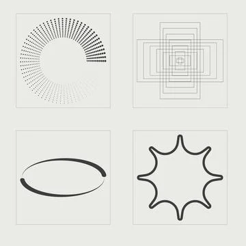 Set of Y2K style vectors of objects. Large set of retro objects for design Illustrazione stock