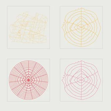Set of Y2K style vectors of objects. Rave psychedelic retro futuristic set Stock Illustration