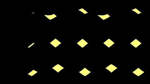 Set of yellow elements with different fading animations. Use as effect. Stock Footage 112960889