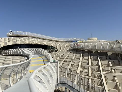 Setas de Sevilla Metropol Parasol - Seville, Spain Stock Photos