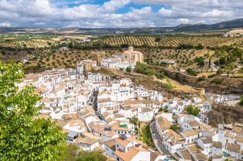 Setenil de las bodegas Stock Photos