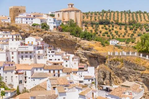 Setenil de Las Bodegas Stock Photos