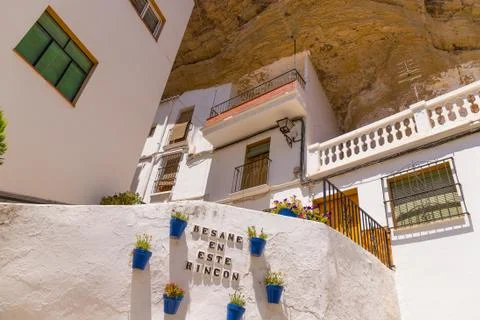 Setenil de Las Bodegas Stock Photos