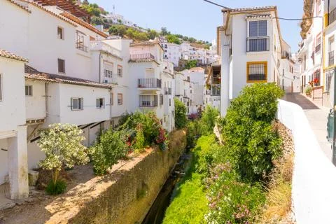 Setenil de Las Bodegas 库存照片