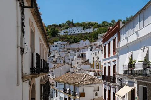 Setenil de las Bodegas, a unique village in Andalusia, Spain Stock Photos