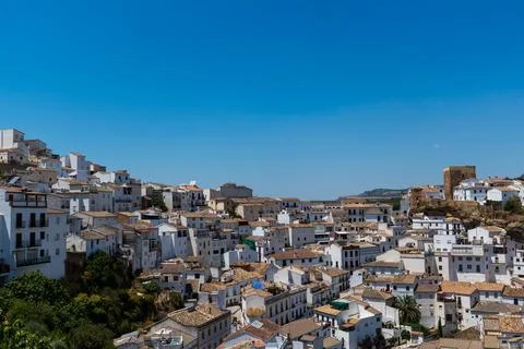 Setenil de las Bodegas, a unique village in Andalusia, Spain Stock Photos