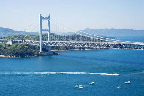 Seto Ohashi Bridge Stock Photos