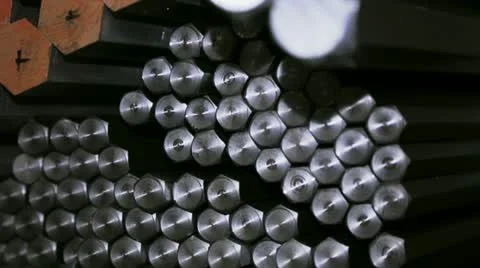 Sets of metal bars Stock Footage 21226501