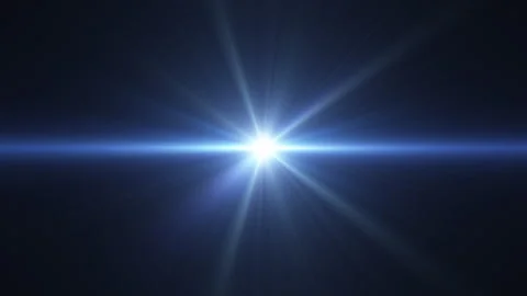 Sets of optical flare burst on black abstract background Stock-Footage 265008308