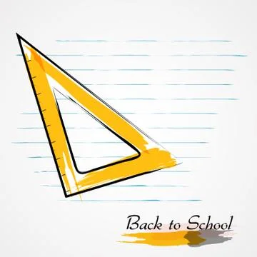 Setsquare Stock Illustration