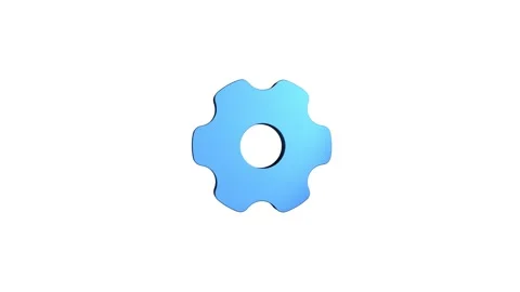 Setting 3D rendering rotating gear mechanism wheel for teamwork success and.. Vídeo Stock 313462795