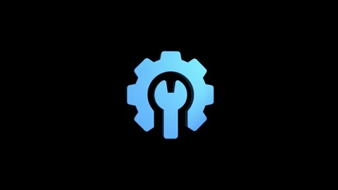 Setting 3D rendering rotating gear mechanism wheel for teamwork success and.. Stock Footage 313462801