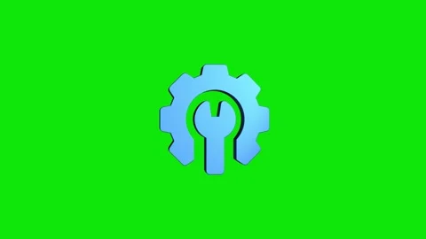 Setting 3D rendering rotating gear mechanism wheel for teamwork success and.. Stock Footage 313462807