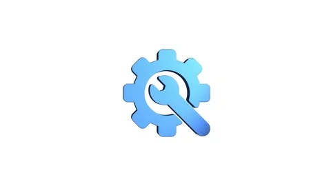 Setting 3D rendering rotating gear mechanism wheel for teamwork success and.. Video stock 313462813