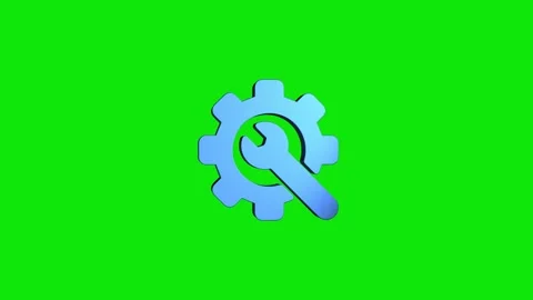Setting 3D rendering rotating gear mechanism wheel for teamwork success and.. Stock Footage 313462817