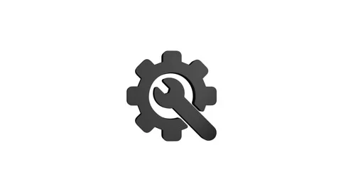 Setting 3D rendering rotating gear mechanism wheel for teamwork success and.. Vídeo Stock 313462818