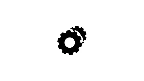 Setting animated icon for ui web element Stock Footage 311521953