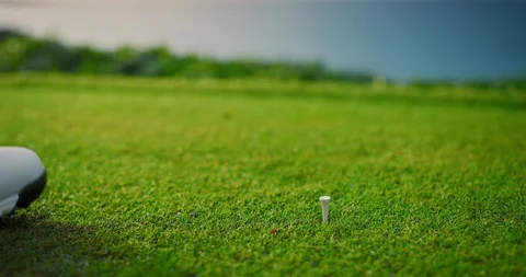 Setting the ball just right Stock Footage 102409491