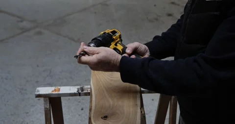 Setting the Bit: Precision Preparation Stock Footage 327756776