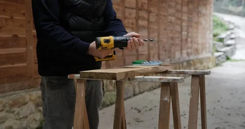 Setting the Bit: Precision Preparation Stock Footage 327756966