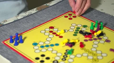 Setting-up Board Game HD Stock Footage 12730746