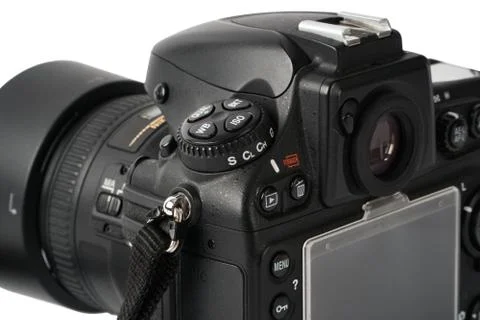 Setting buttons and drive mode selection dial Stock Photos