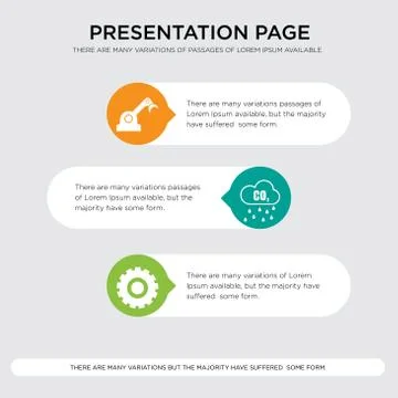 Setting, Co2, jenny presentation イラスト素材