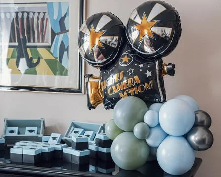 Setting up for a degree Stock Photos