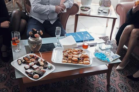 Setting up for a degree Stock Photos