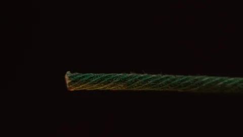 Setting fire to wick of the bomb dynamite or petard Stock Footage 108985466
