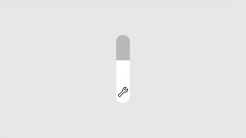 Setting Icon Button Animation Stock Footage 311583546